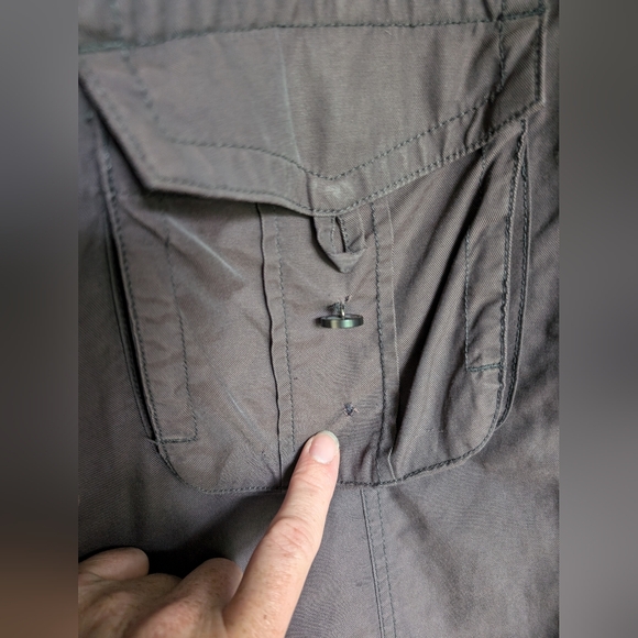 Jacob Connexion Cargo Jacket with faux fur hood size medium - Picture 4 of 10